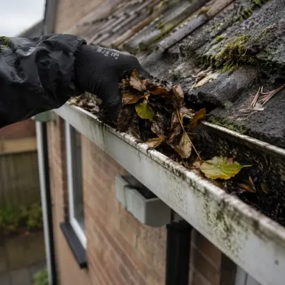 gutter clearing